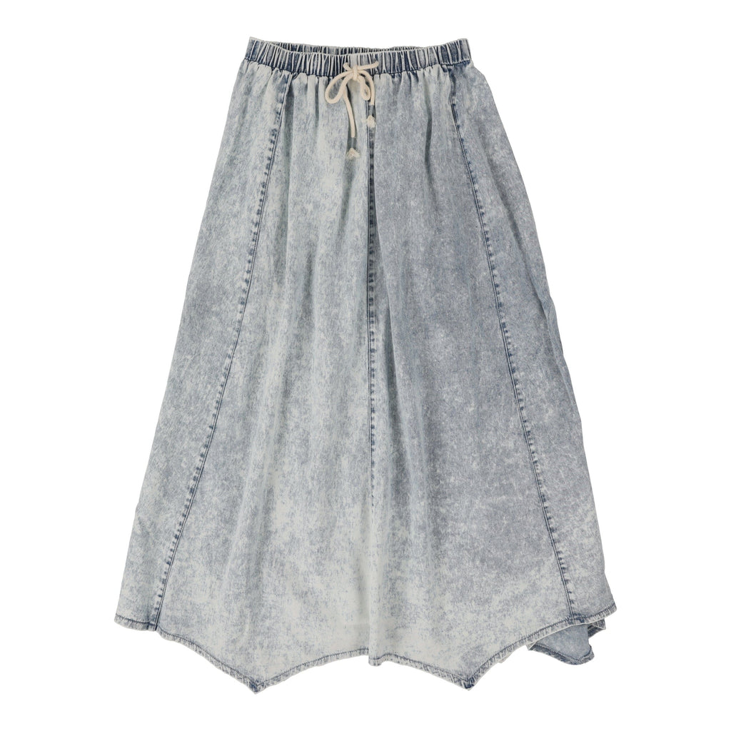 Lil Legs Skirt Jellybeanzkids Lil Legs Maxi Skirt-Blue Wash