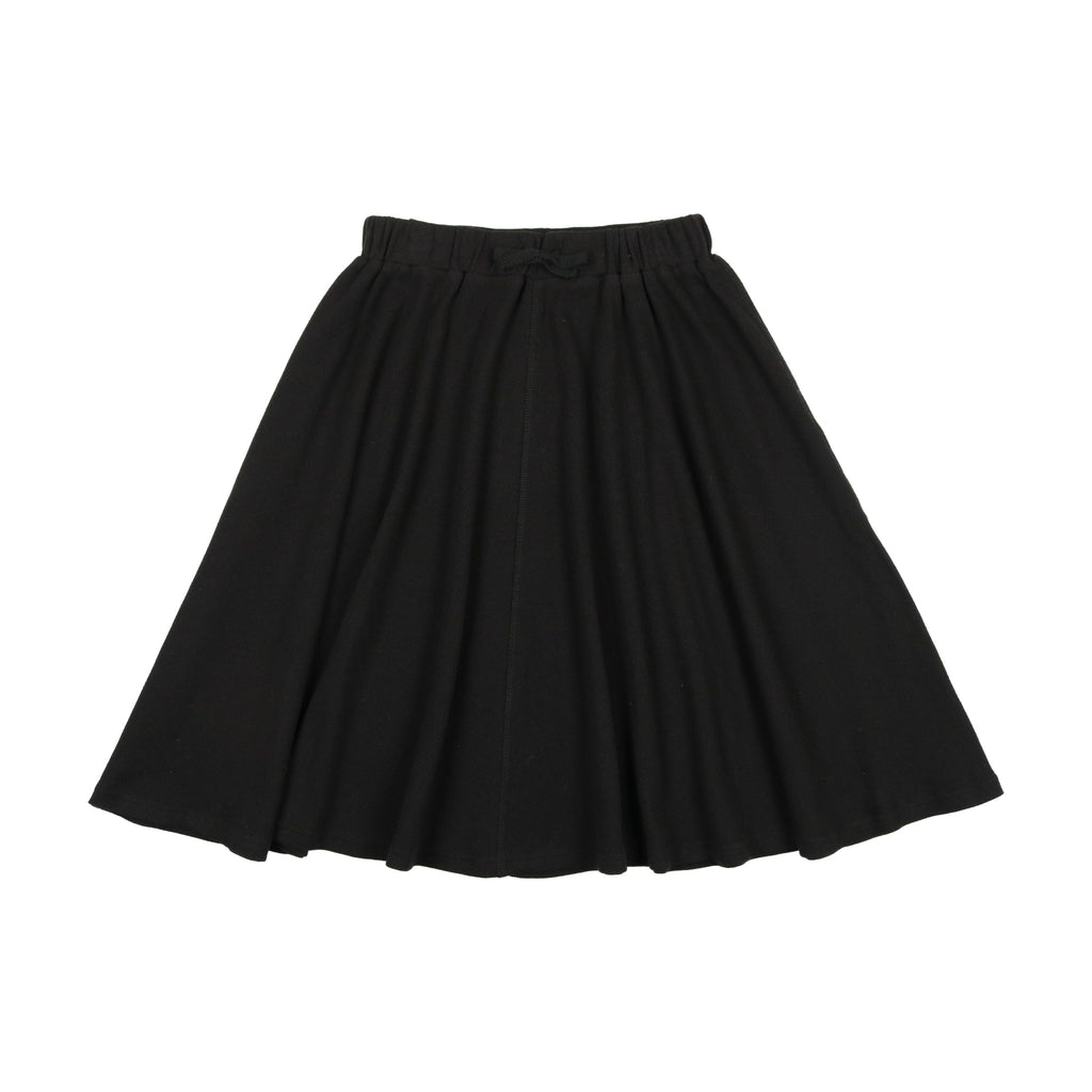 Lil Legs Skirt Jellybeanzkids Lil Legs Ribbed Skirt- Black