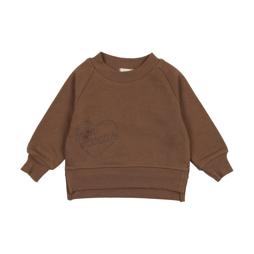 Lil Legs Sweatshirt Jellybeanzkids Lil Legs Sweatshirt - Camel