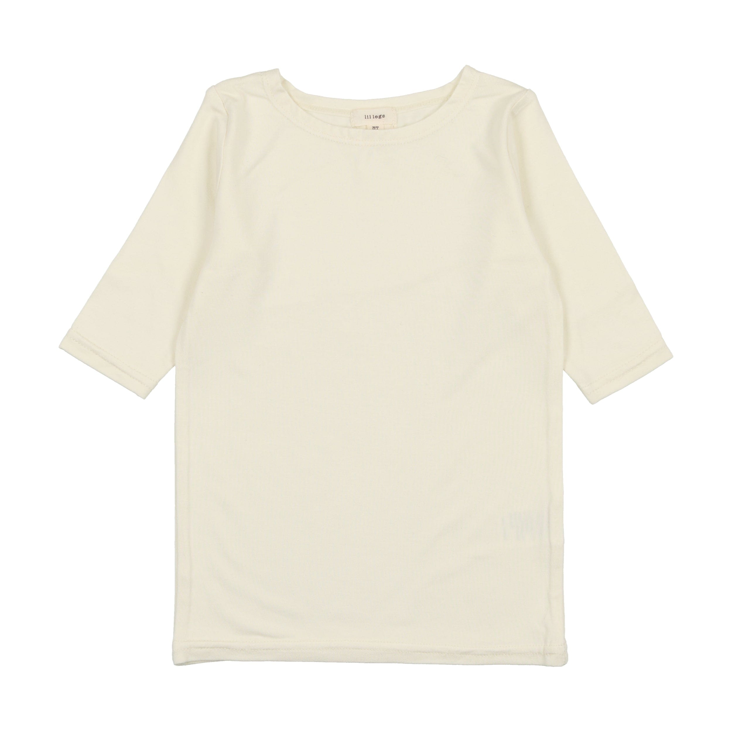 Lil Legs Bamboo Tee Three Quarter Sleeve - Black Lil Legs Bamboo Tee Three Quarter Sleeve - Black