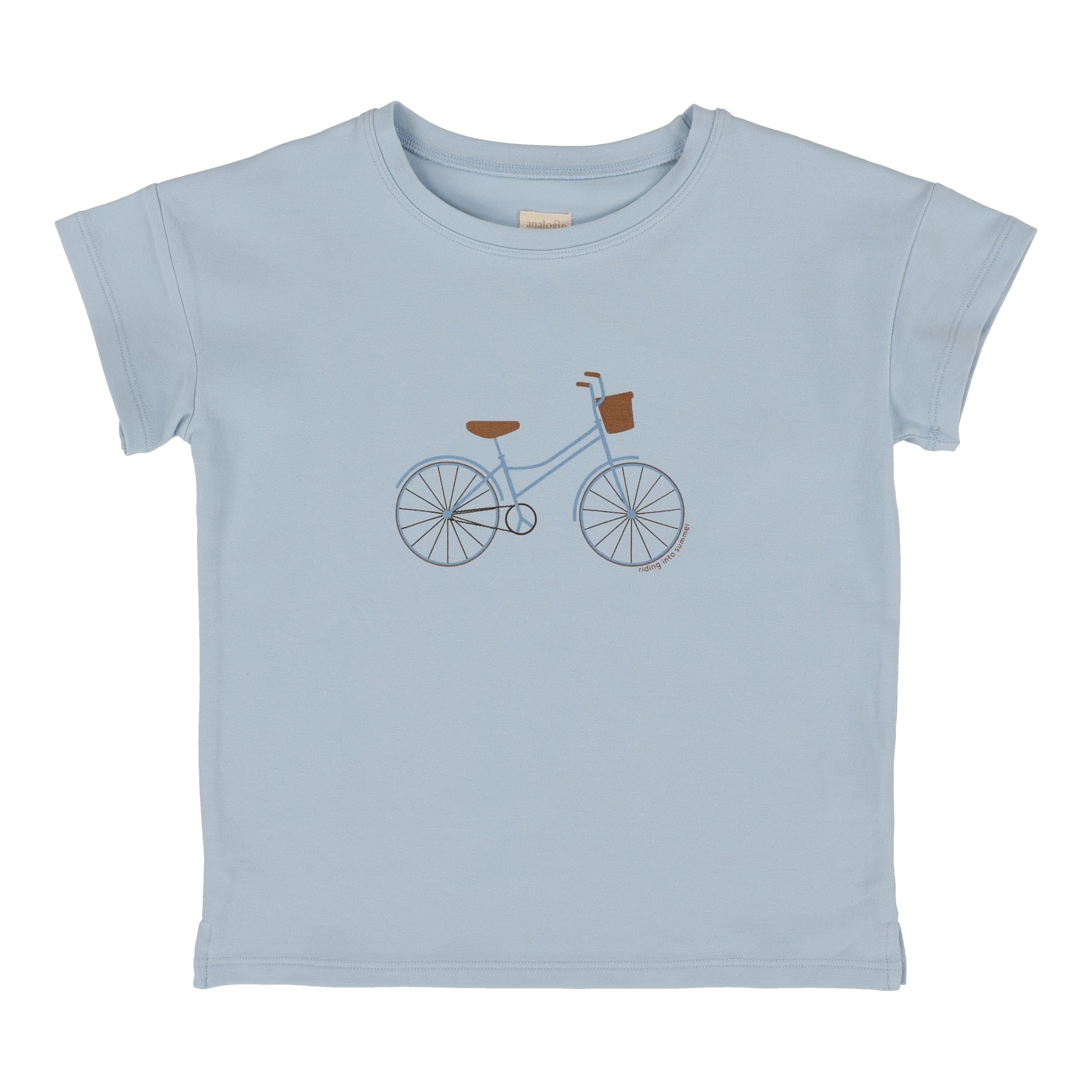 Lil Legs Boys Print Tee Short Sleeve - Blue