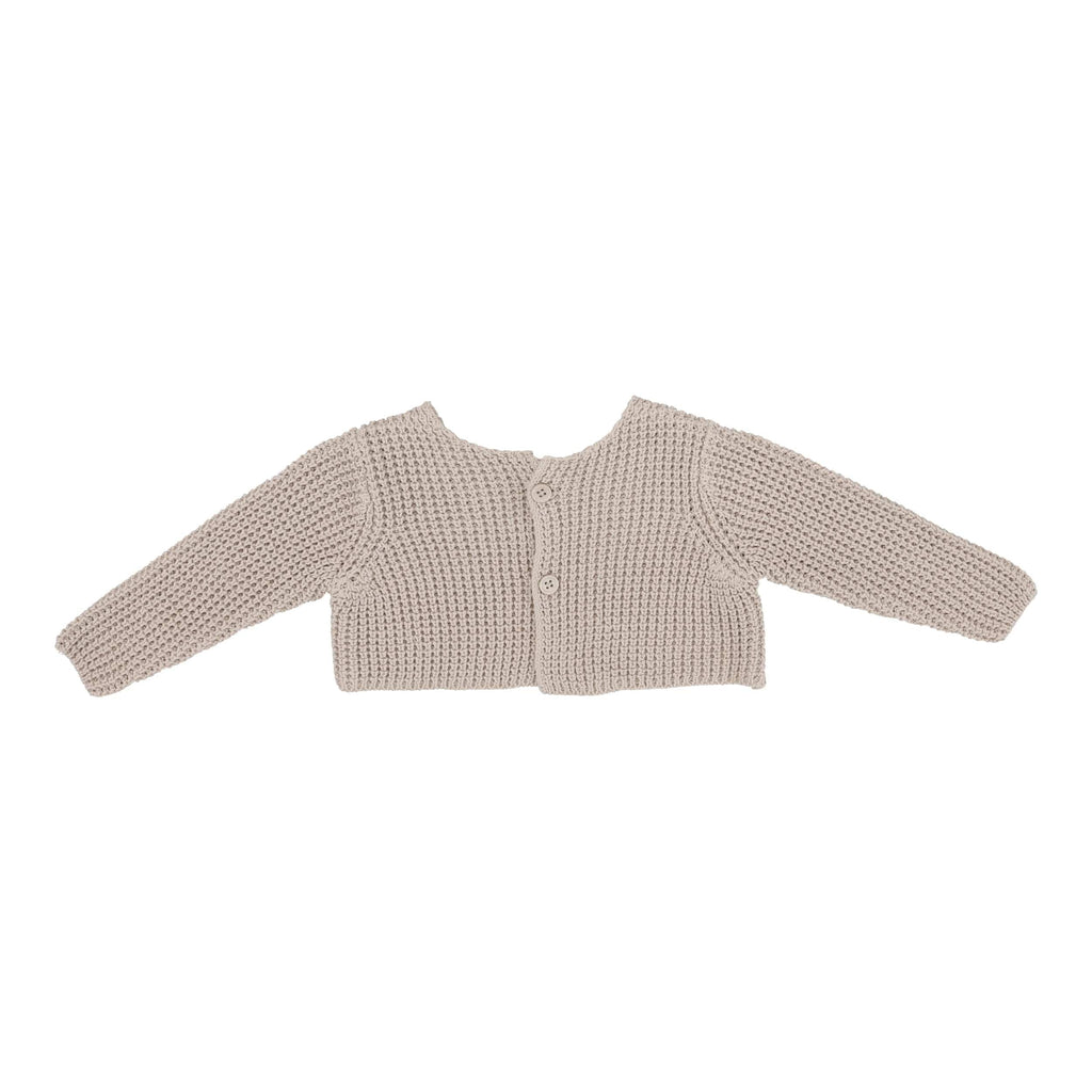 Lilette by Lil Legs Cardigan Jellybeanzkids Lilette Chunky Knit Shrug - Oat