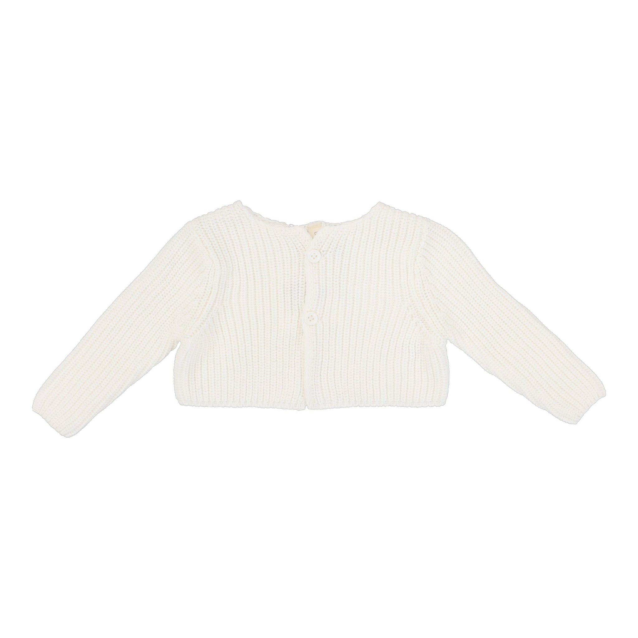 Lilette Chunky Knit Shrug - Winter White Lilette Chunky Knit Shrug - Winter White