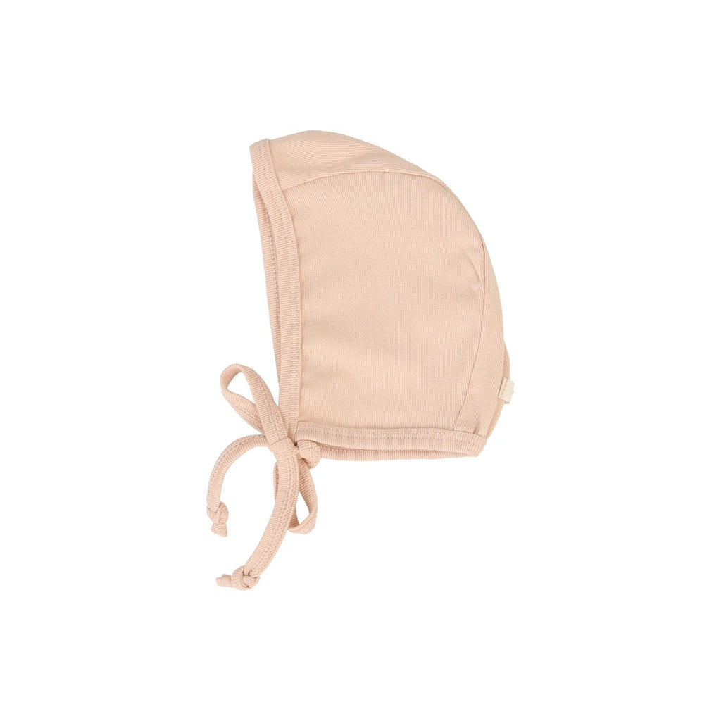 Lilette by Lil Legs Footie Jellybeanzkids Lilette Knit Wrap Sleeveless Footie Set With Bonnet-Pink