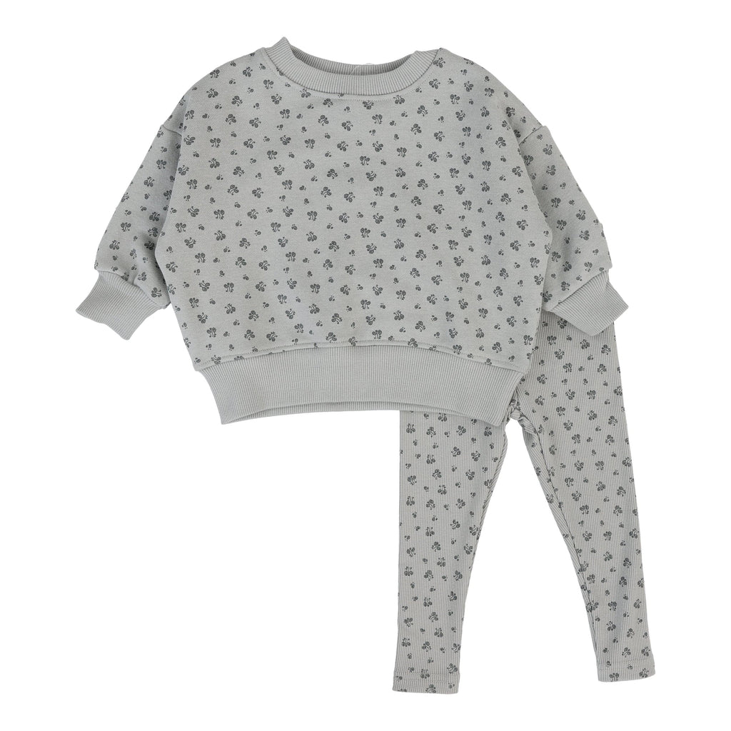 Lilette by Lil Legs set Jellybeanzkids Lilette Bud Set-Light Blue