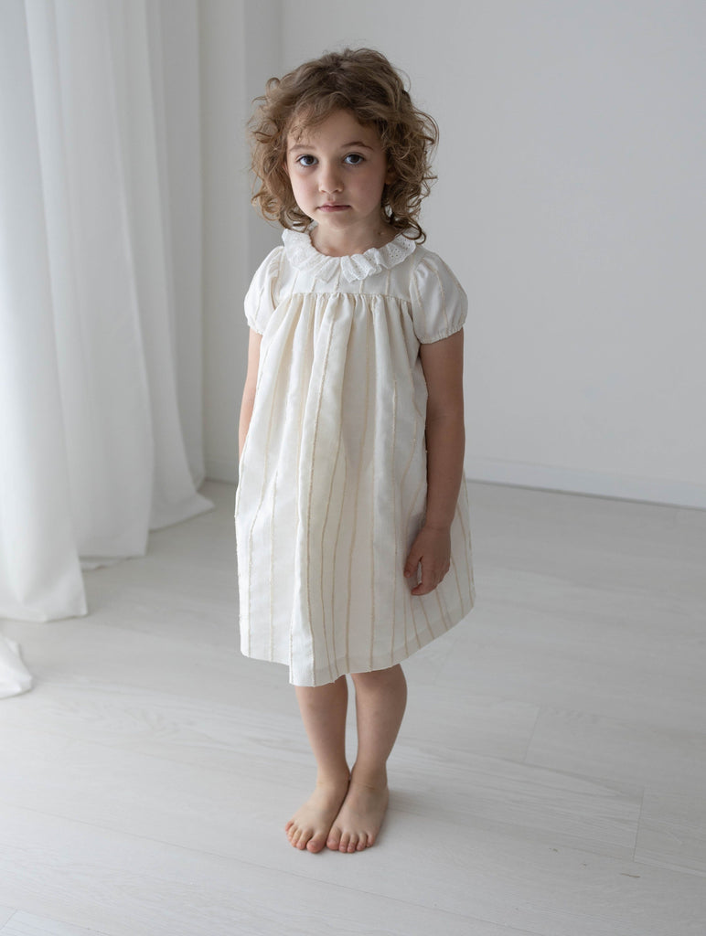 Little Eyelet Dress Jellybeanzkids Little Eyelet Agata Dress- White