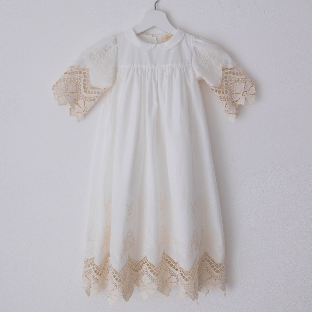 Little Eyelet Dress Jellybeanzkids Little Eyelet Gioia Dress- White