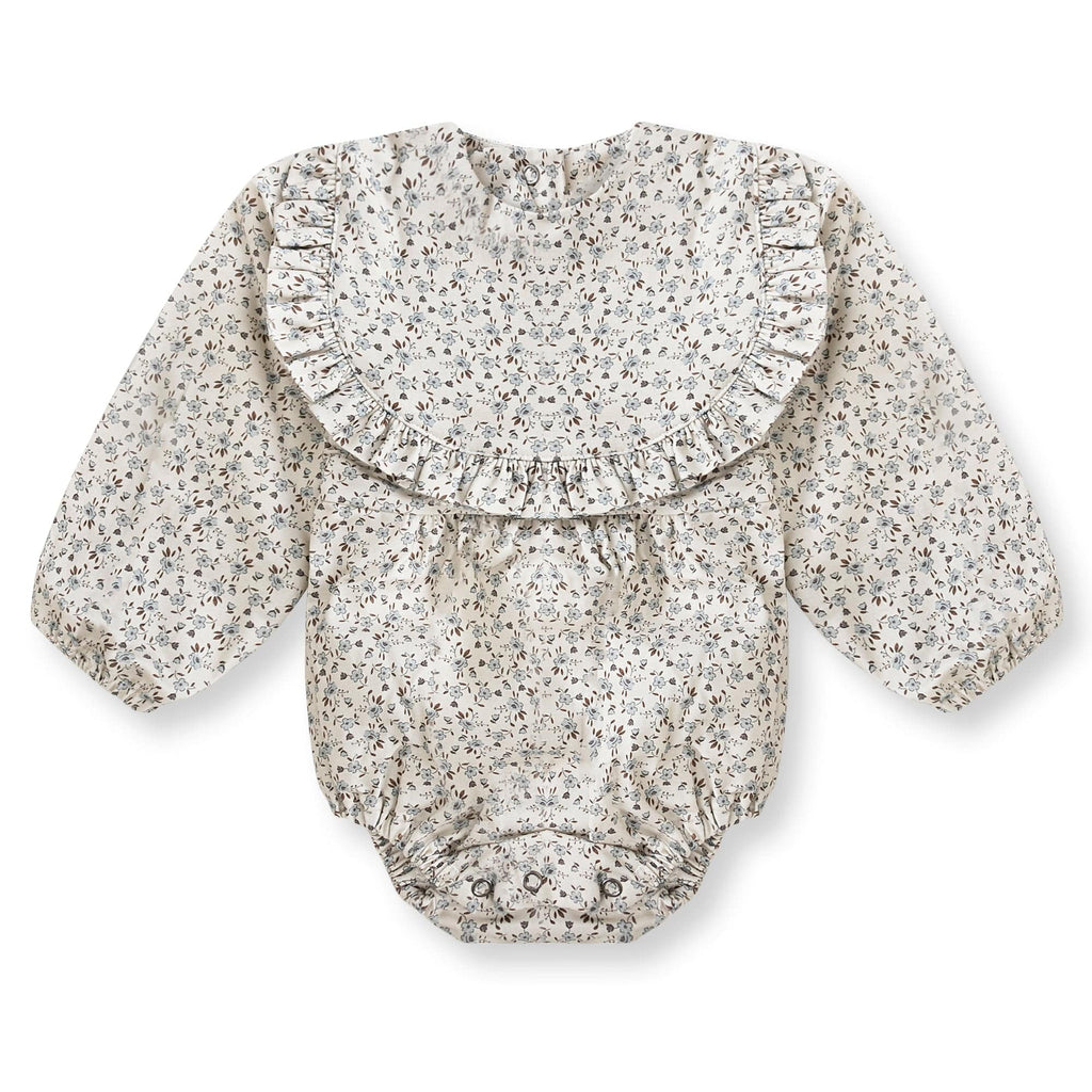 Little Eyelet Top Jellybeanzkids Little Eyelet Baby Gina Romper- Floral