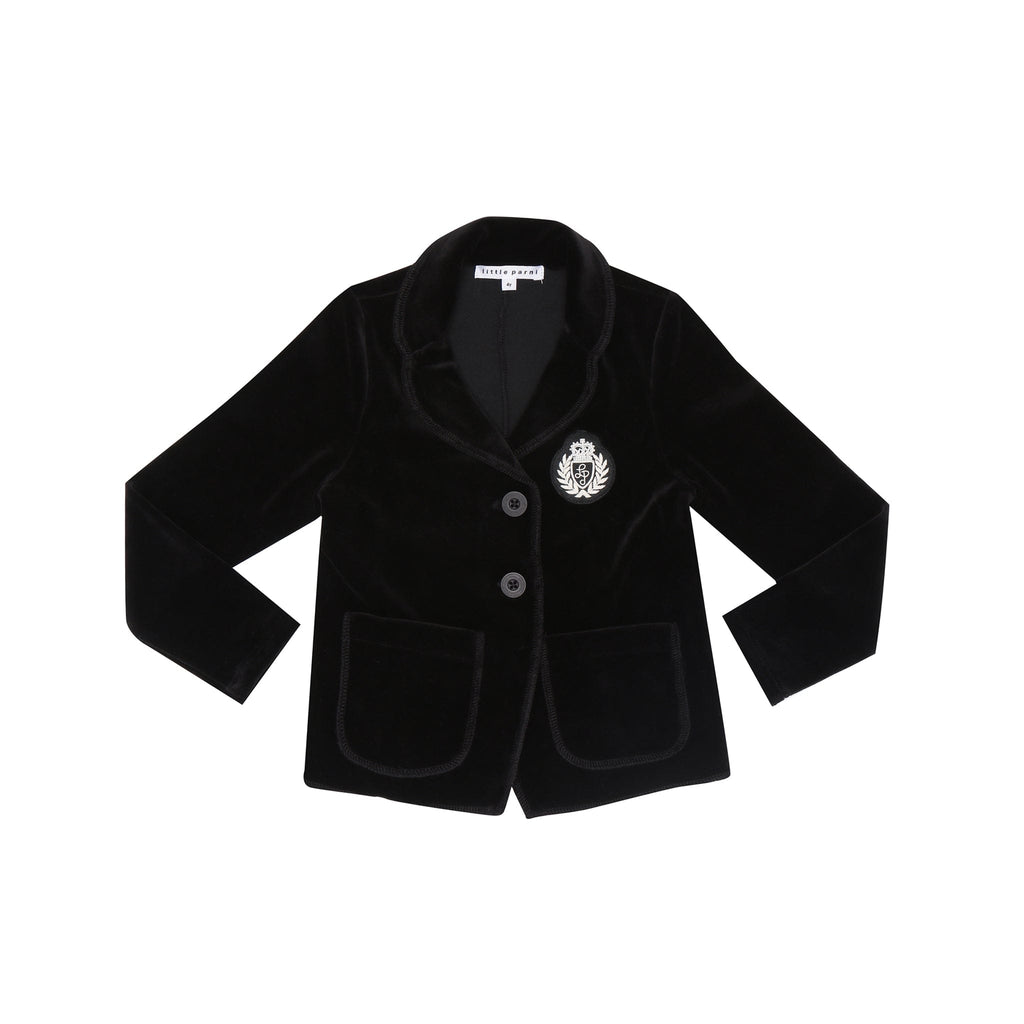 Little Parni Blazer Jellybeanzkids Little Parni Blazer With Emblem