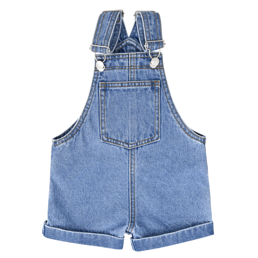 Little Parni bloomer Jellybeanzkids Little Parni Denim Boys Overalls- Blue Denim