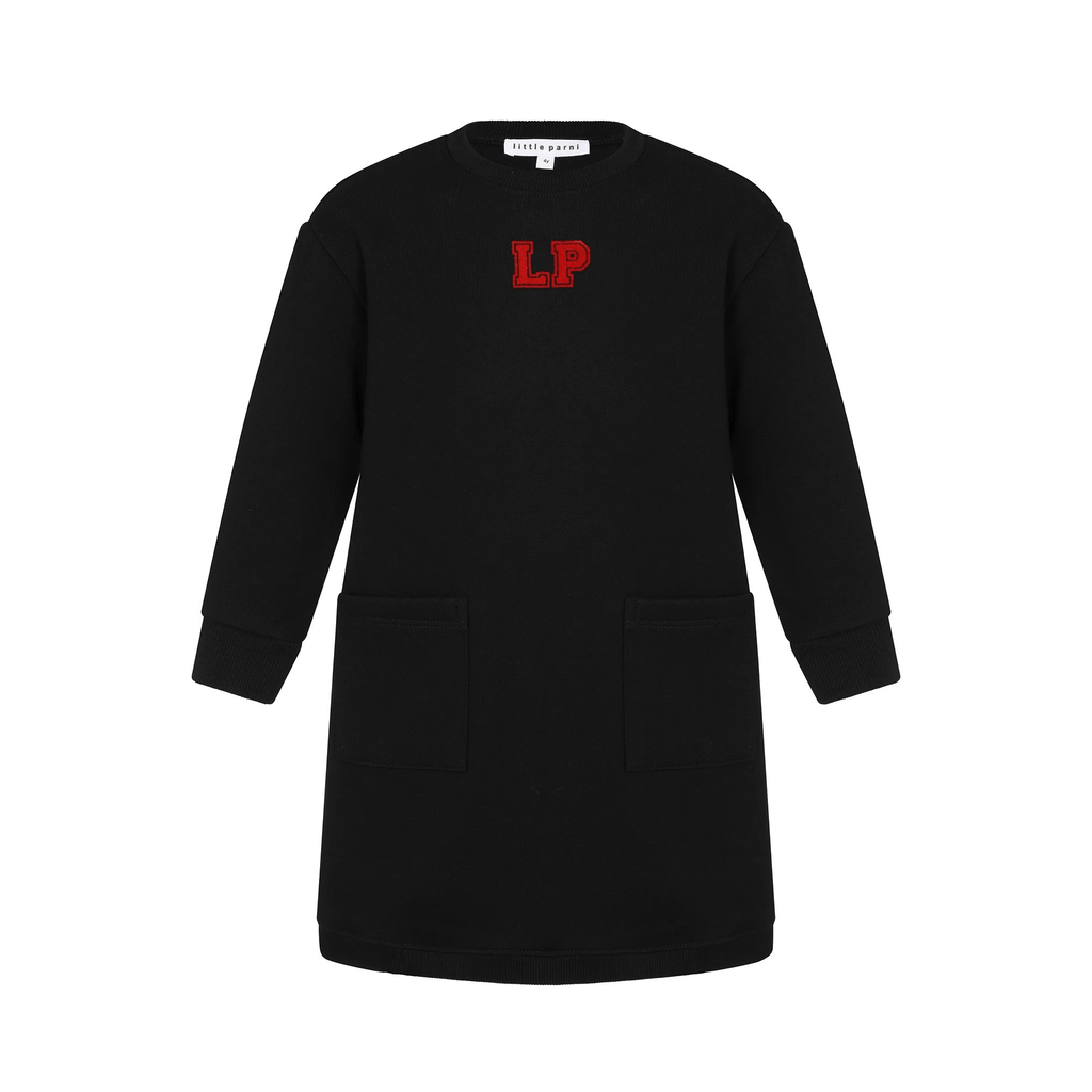 Little Parni dress Jellybeanzkids Little Parni LP Dress- Black