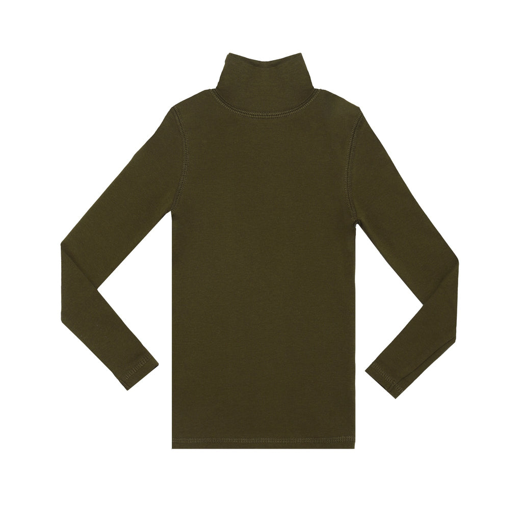 Little Parni Mock neck Jellybeanzkids Little Parni Solid Turtleneck w. label "LP"  Label in back- Green