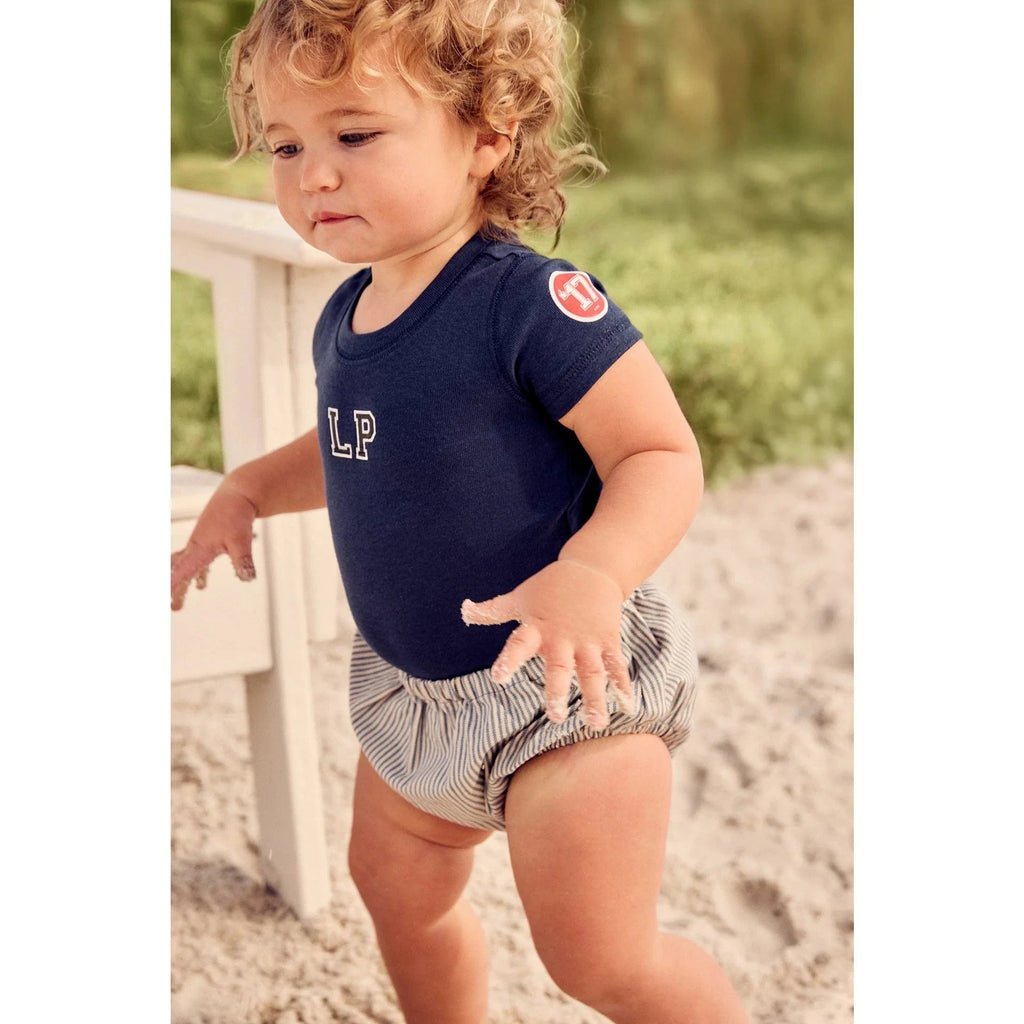 Little Parni Romper Jellybeanzkids Little Parni Baby Onesie- Blue