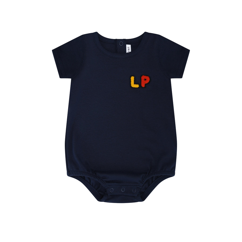 Little Parni Romper Jellybeanzkids Little Parni LP Baby Bubble- Navy