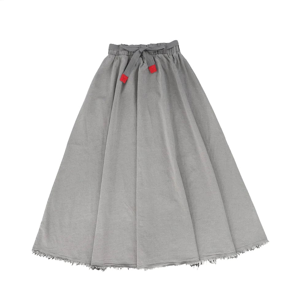 Little Parni Skirt Jellybeanzkids Little Parni Denim Maxi Skirt - Grey Denim