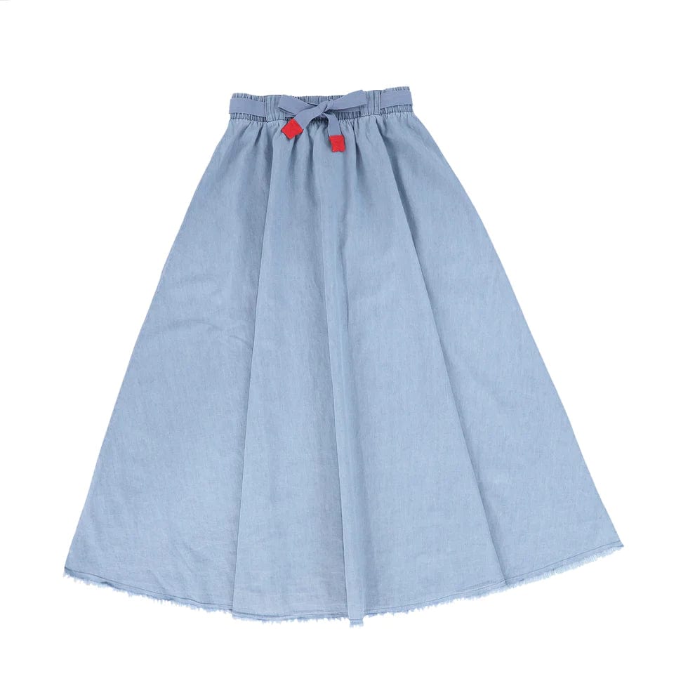 Little Parni Skirt Jellybeanzkids Little Parni Denim Maxi Skirt -Light Blue