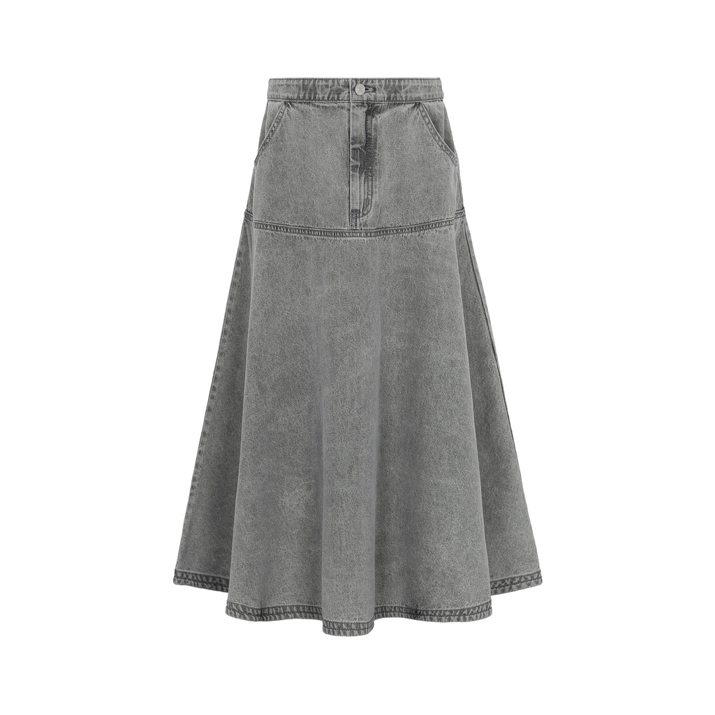 Little Parni skirt Jellybeanzkids Little Parni Denim Teen Skirt- Grey Denim