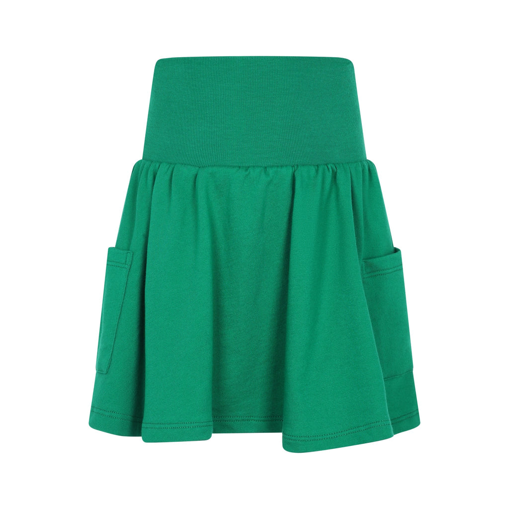 Little Parni Skirt Jellybeanzkids Little Parni Girls Short Tiered Skirt- Green