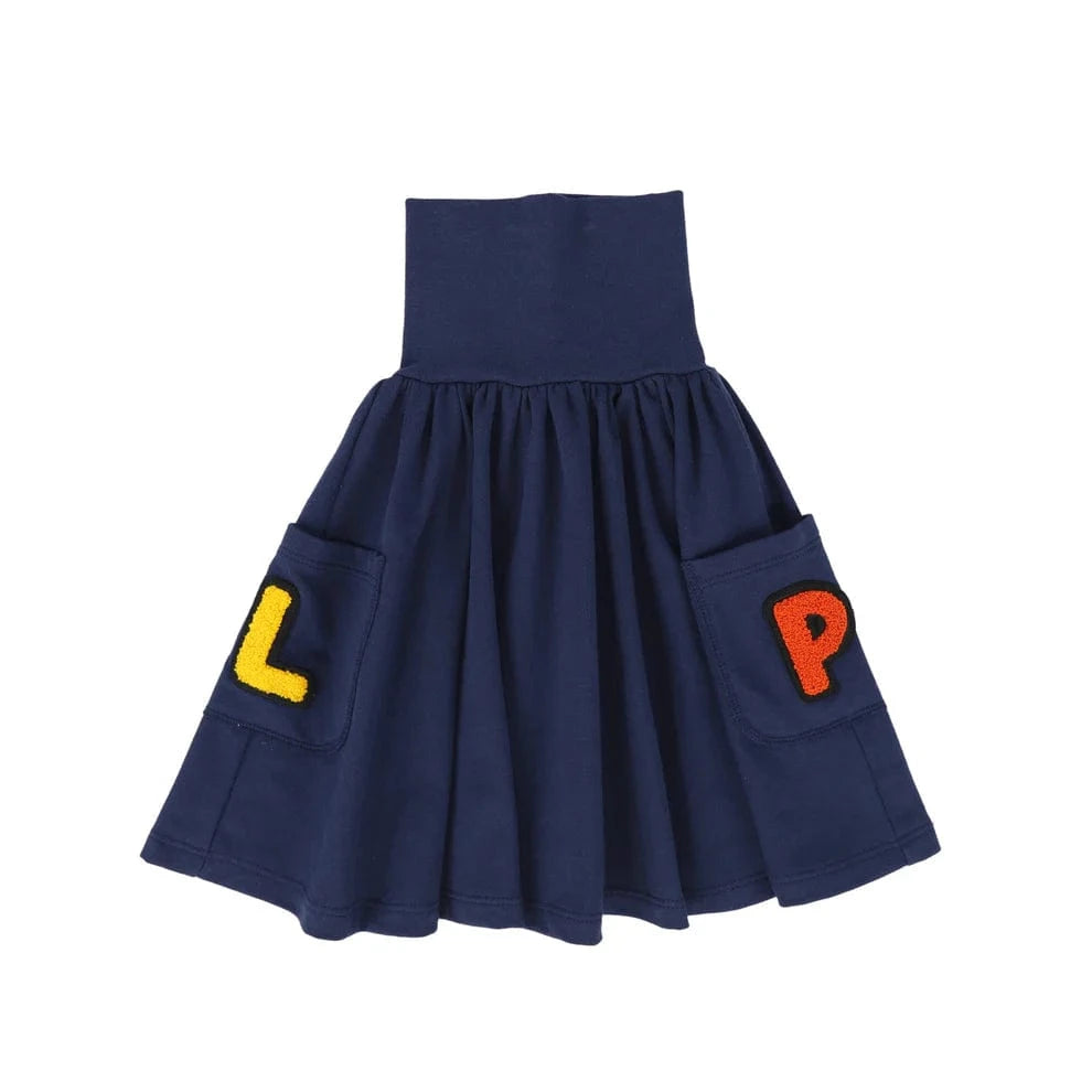 Little Parni skirt Jellybeanzkids Little Parni LP Skirt- Navy