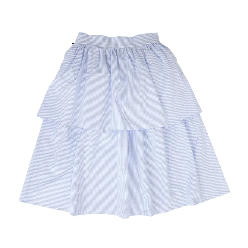 Little Parni Skirt Jellybeanzkids Little Parni Tiered Skirt-Blue Stripe