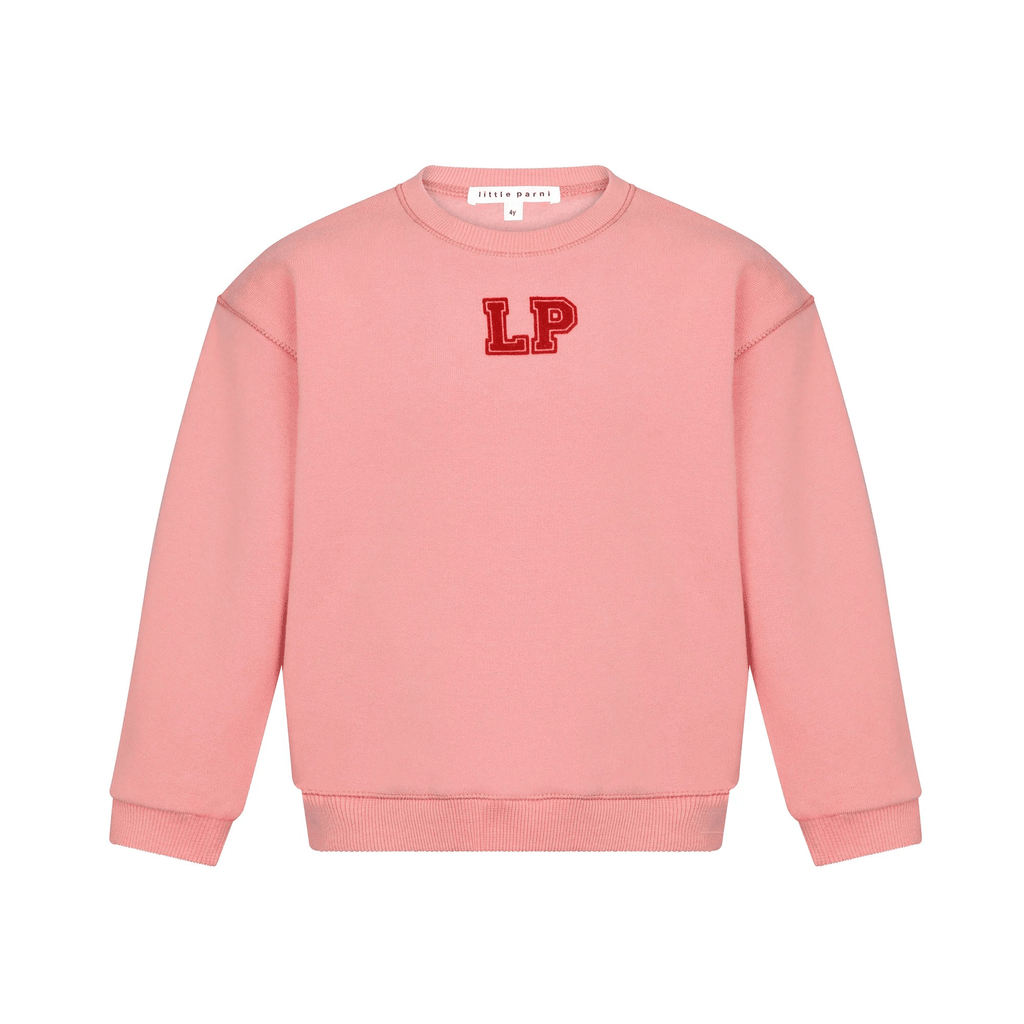 Little Parni Sweatshirt Jellybeanzkids Little Parni LP Sweatshirt- Pink