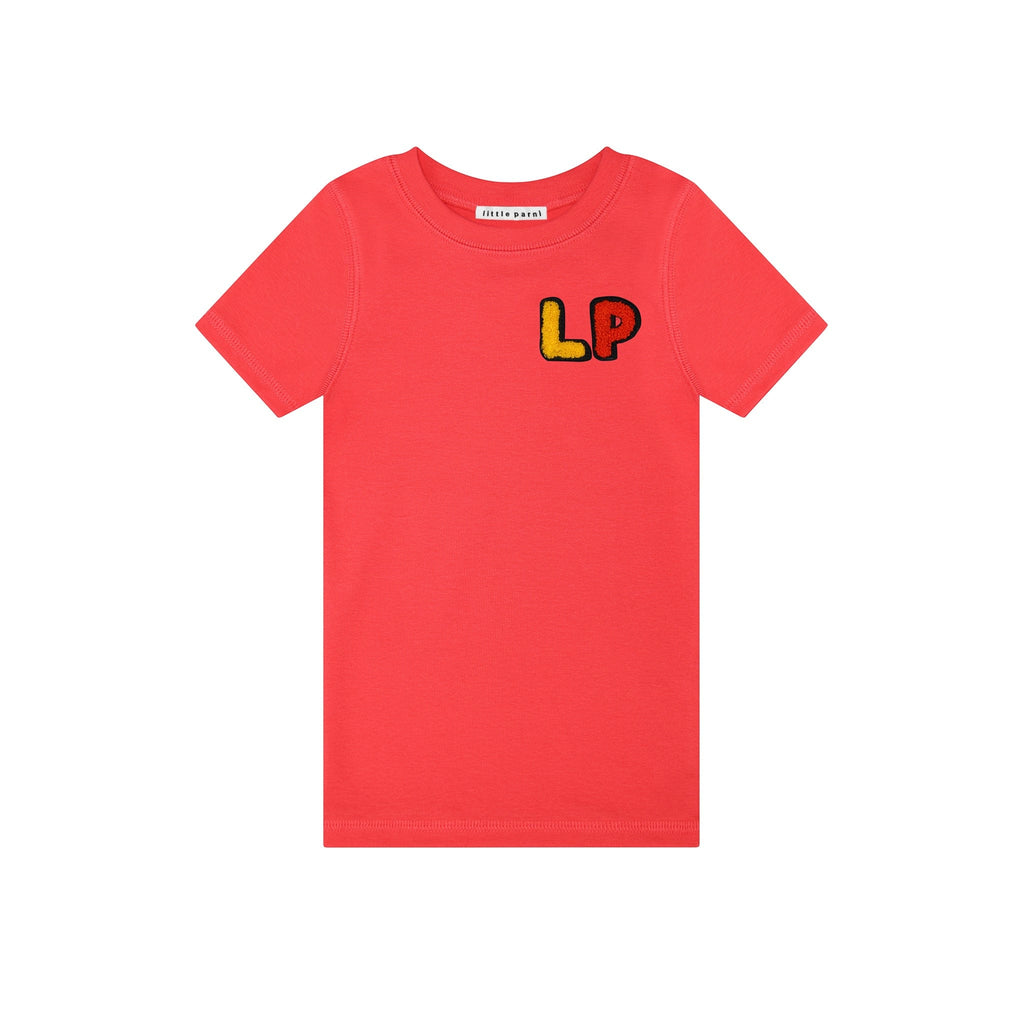 Little Parni T-shirt Jellybeanzkids Little Parni LP Short Sleeve Tshirt- Pink