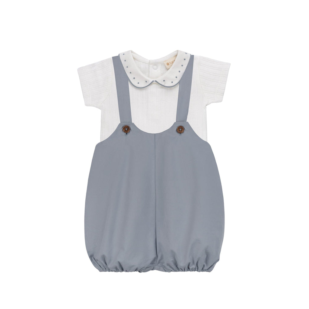 Looms Overalls Jellybeanzkids Looms Baby Overall- Blue