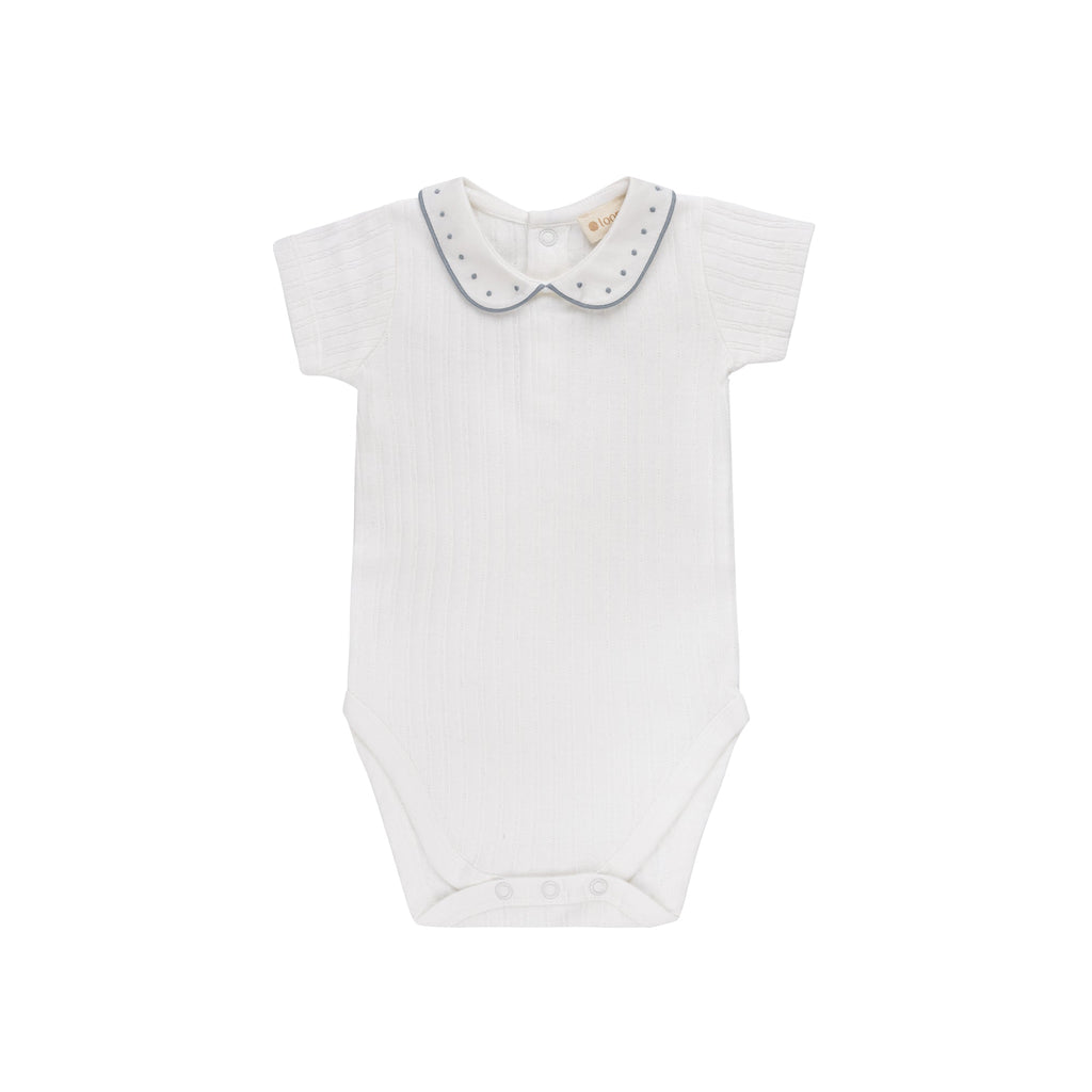 Looms Romper Jellybeanzkids Looms Wave Collection - Baby Bodysuit-Ivory
