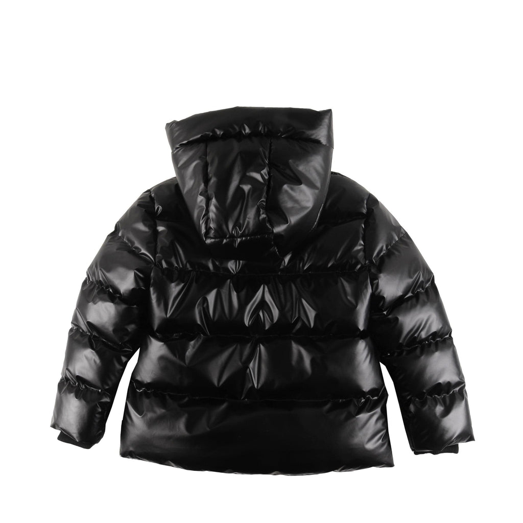 Loud Coat Jellybeanzkids Loud Two Tone Coat- Black/Black Matte