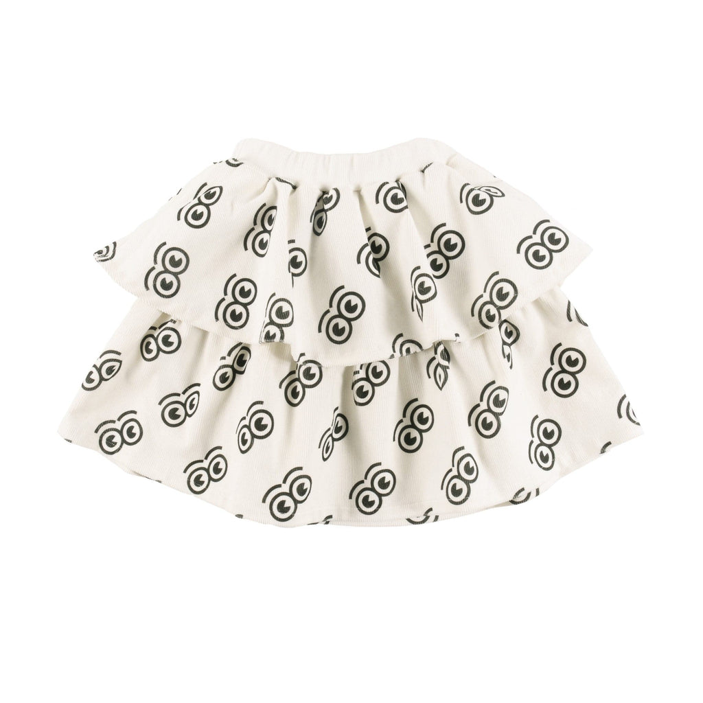 Loud skirt Jellybeanzkids Loud Nurture Tiered Skirt- Sand/Anthracite