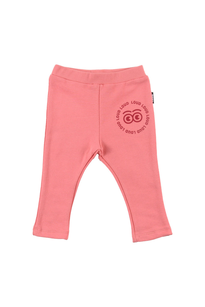 Loud Sweatshirt Jellybeanzkids Loud Two Tone Sweat Set- Pink/Rasberry