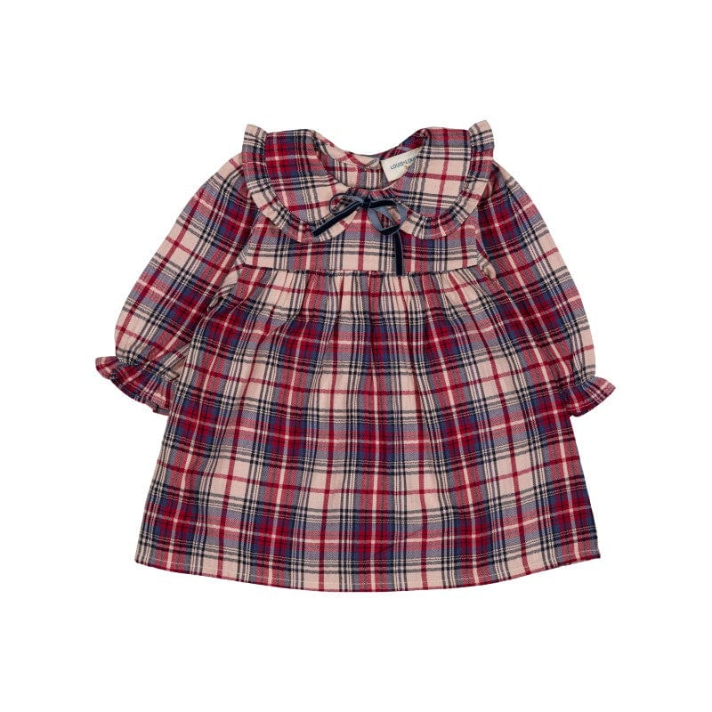 Louis Louise Dress Jellybeanzkids Louis Louise Benjamina Baby Twill Dress- Pink