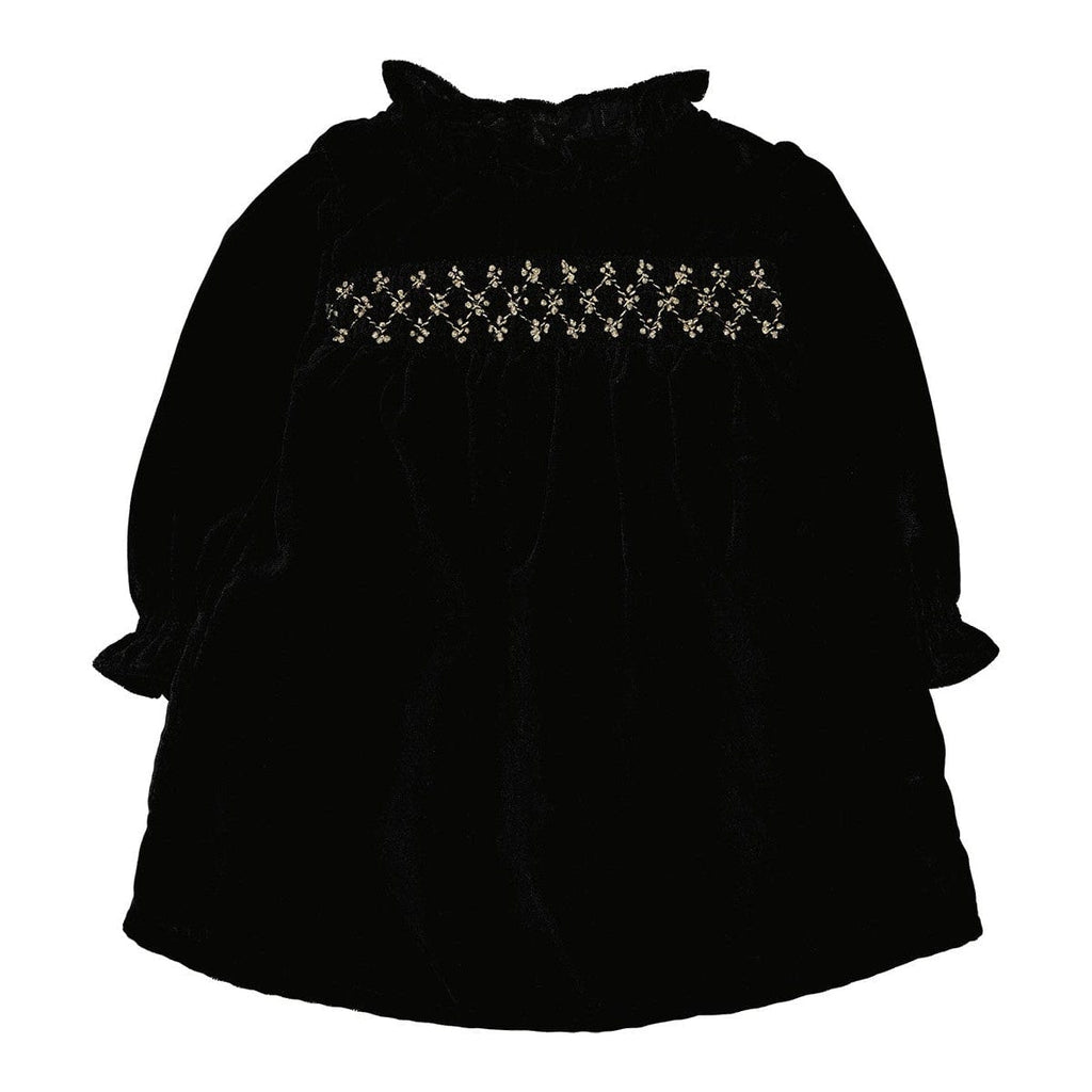 Louis Louise Dress Jellybeanzkids Louis Louise Velvet Janelle Baby Dress