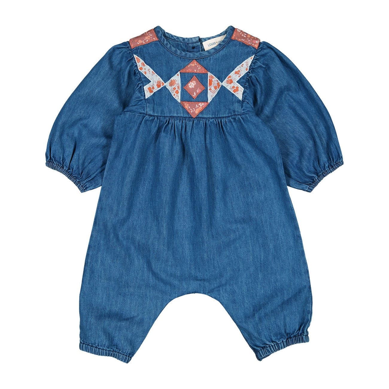 Louis Louise Chambray Boheme Baby Overall 6M