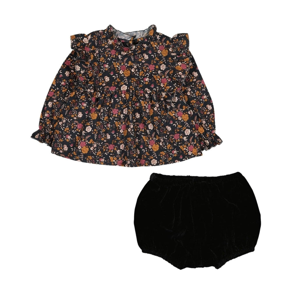 Louis Louise Shirt Jellybeanzkids Louis Louise Amande Twill Brushed Romantic Flower Baby Set