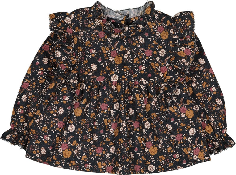 Louis Louise Shirt Jellybeanzkids Louis Louise Amande Twill Brushed Romantic Flower Baby Tunic