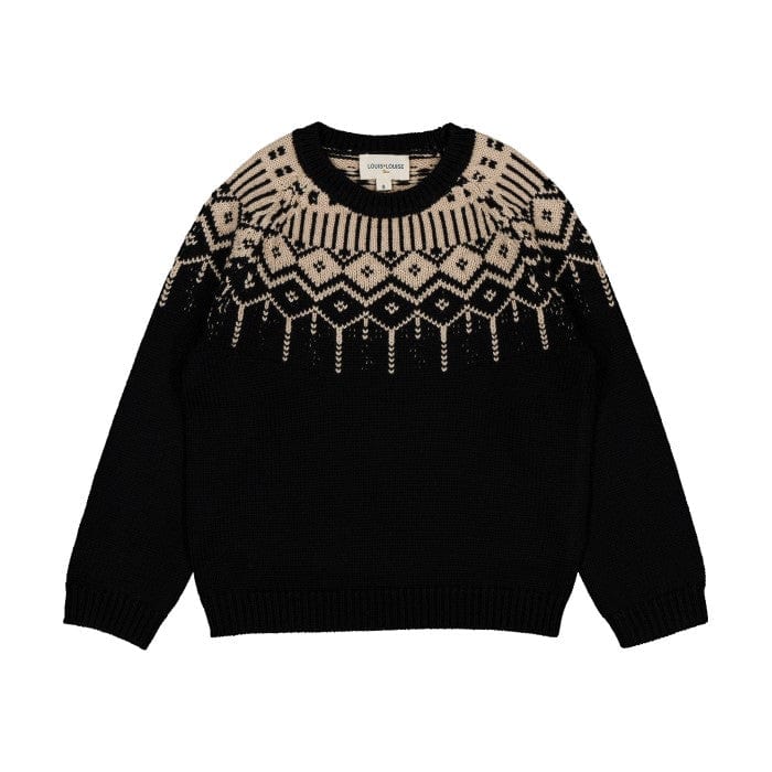 Louis Louise Sweater Jellybeanzkids Louis Louise Robert Jacquard Sweater