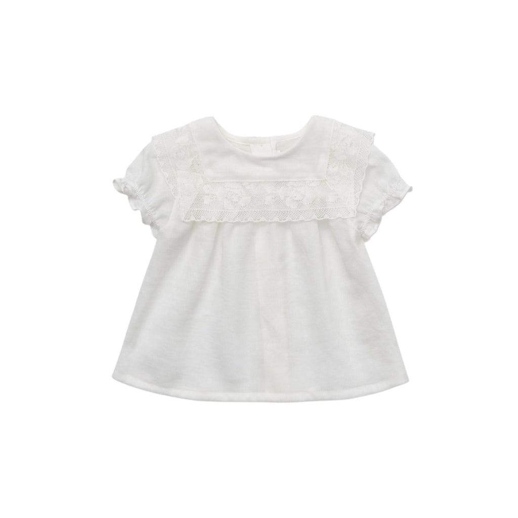 Louisiella Shirt Jellybeanzkids Louisiella Baby Blanche Blouse