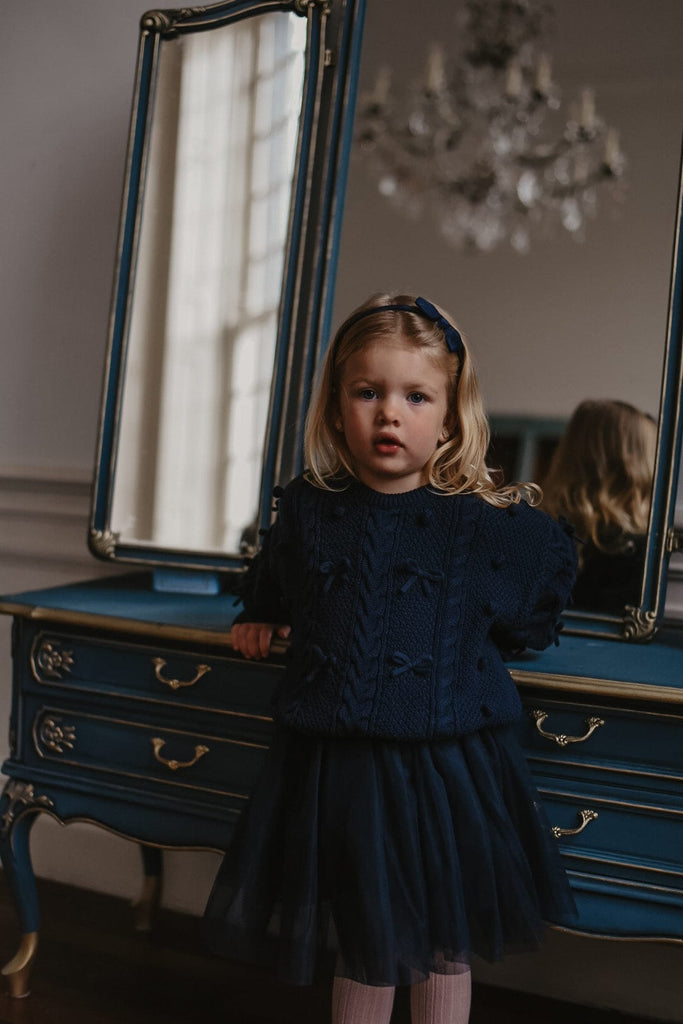LRDM Sweater Jellybeanzkids LRDM Elise Bow Sweater