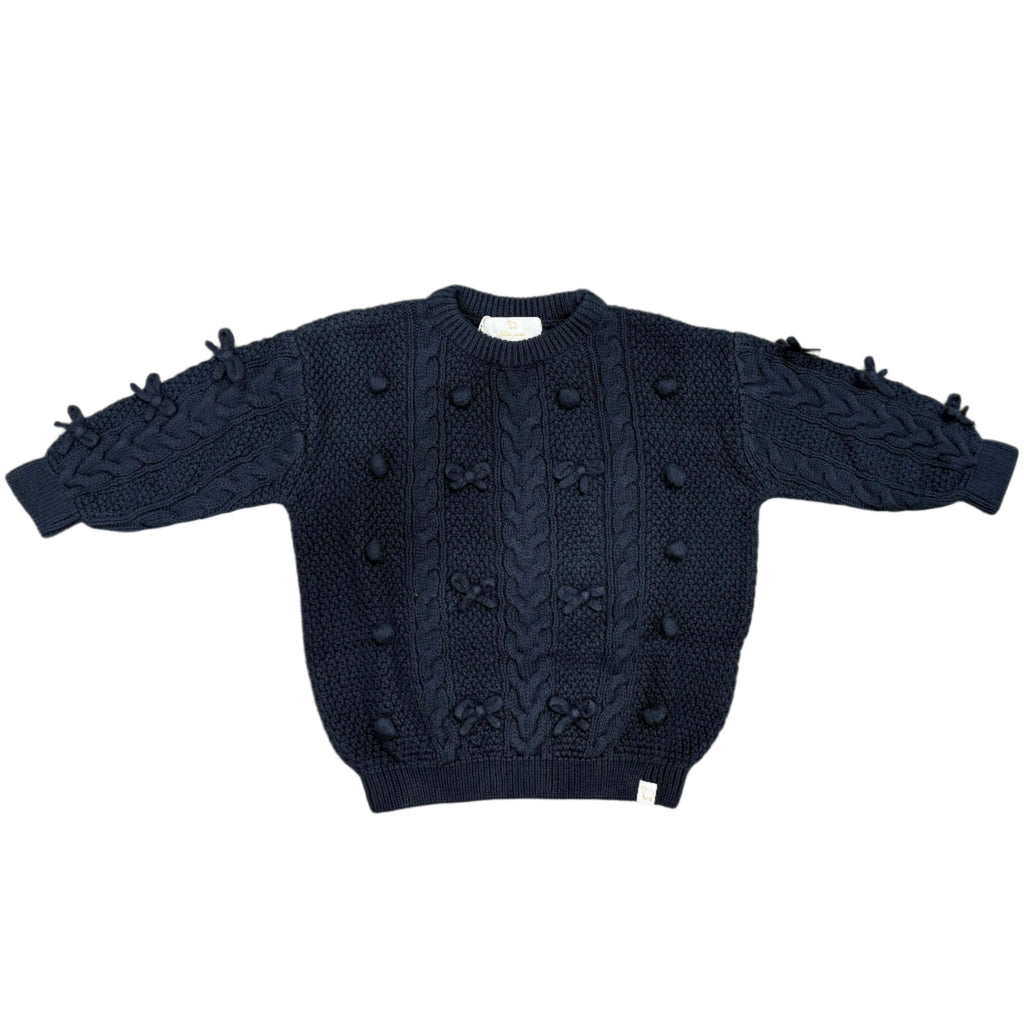 LRDM Sweater Jellybeanzkids LRDM Elise Bow Sweater