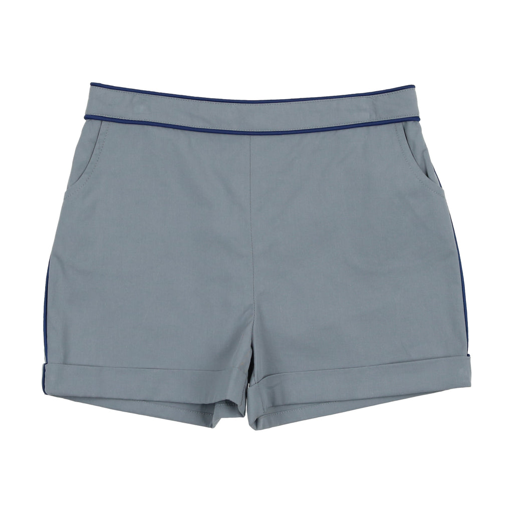 Maisonita shorts Jellybeanzkids Maisonita Solid Shorts-Blue