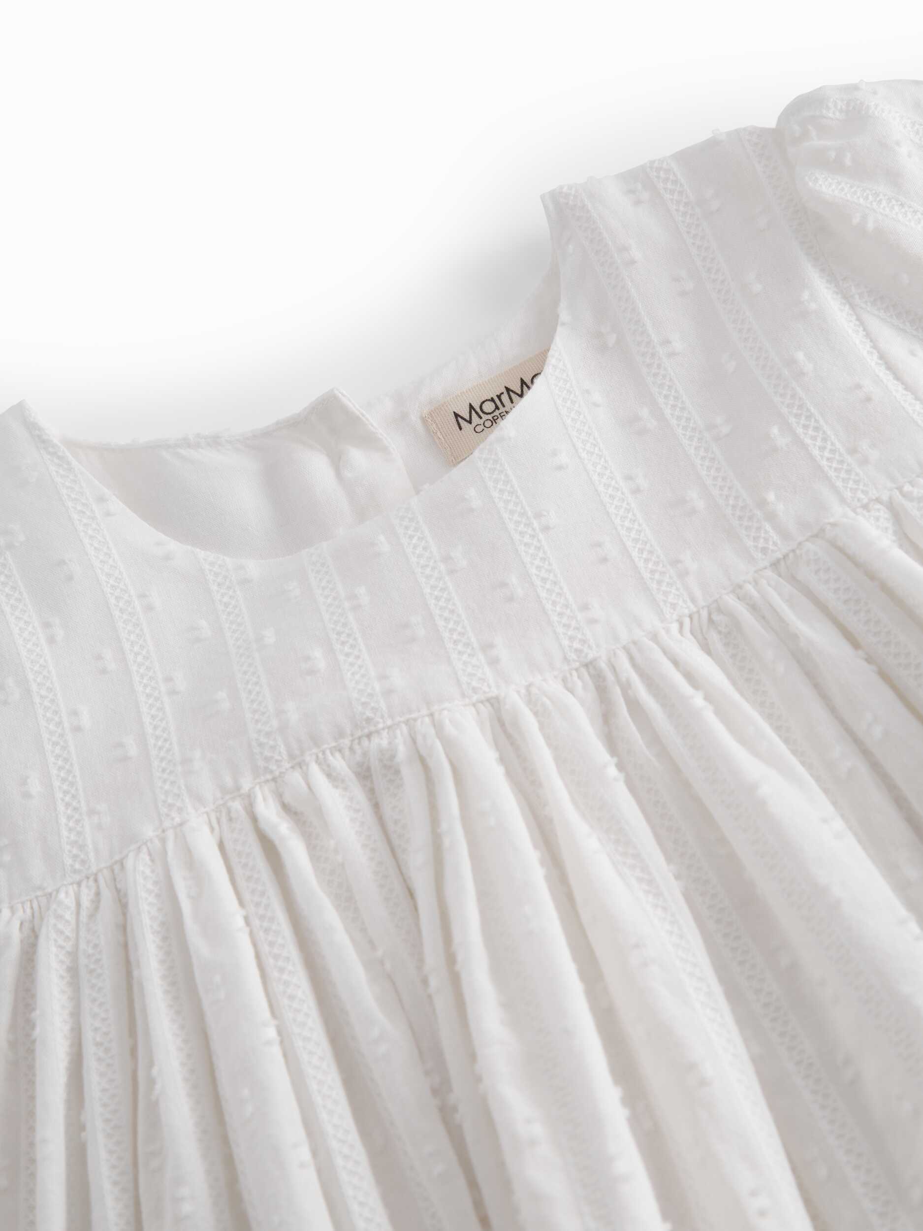 Marmar Duky Dress-White JellyBeanz Kids Marmar Duky Dress-White JellyBeanz Kids
