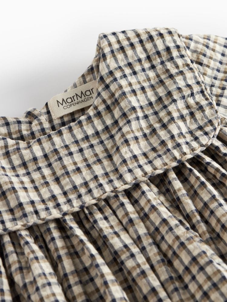 MarMar Copenhagen Dress Jellybeanzkids Marmar Dulle Checked Baby Dress