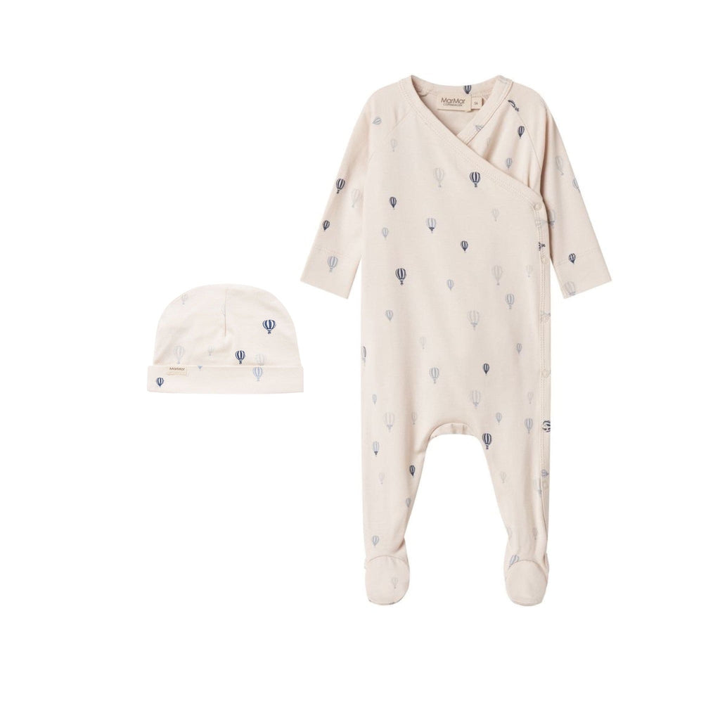 MarMar Copenhagen Footie Jellybeanzkids Marmar Air Balloon Rubetta Footie & Beanie