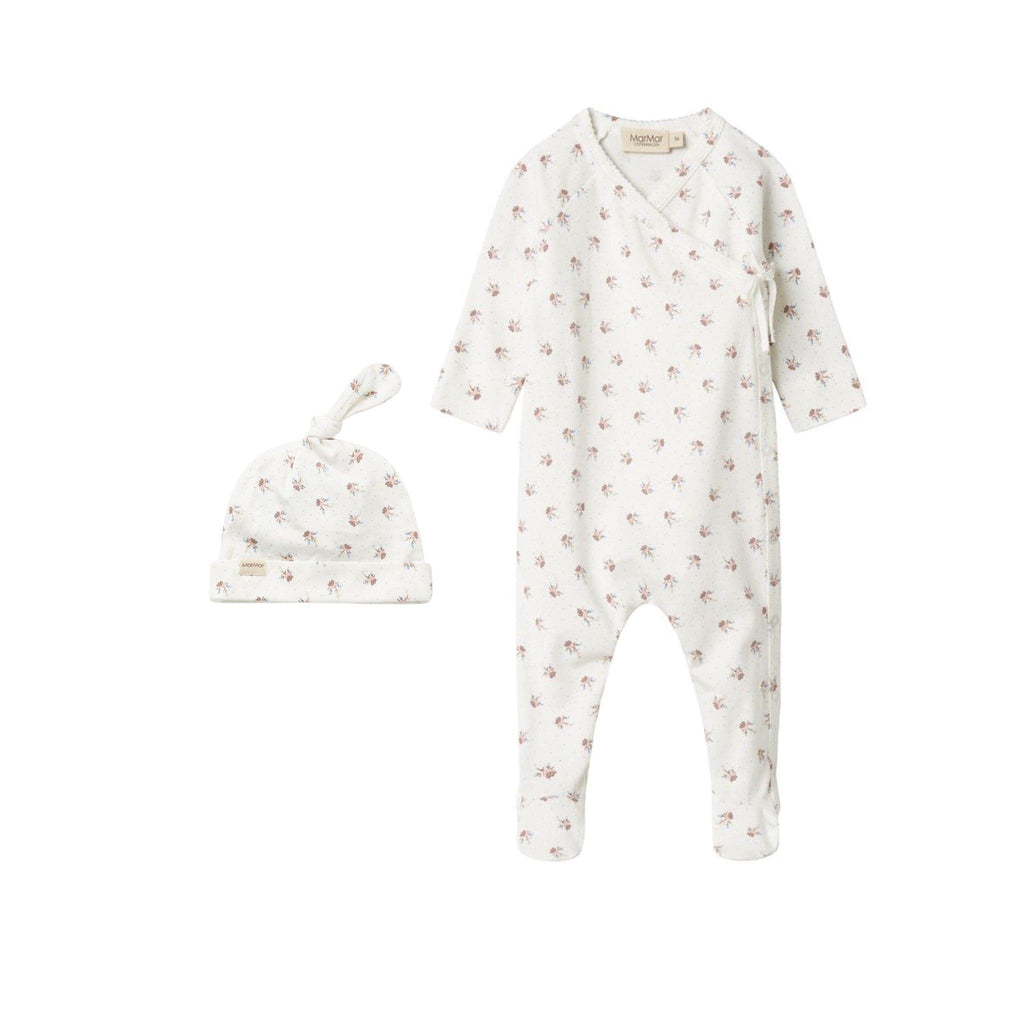 MarMar Copenhagen Footie Jellybeanzkids Marmar Little Sakura Rubetta Footie & Beanie