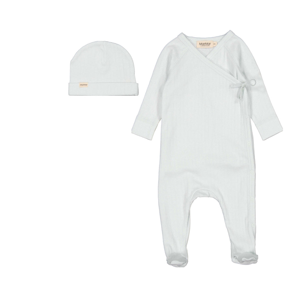 MarMar Copenhagen Footie Jellybeanzkids Marmar Pointelle Rubetta Footie- Icecube