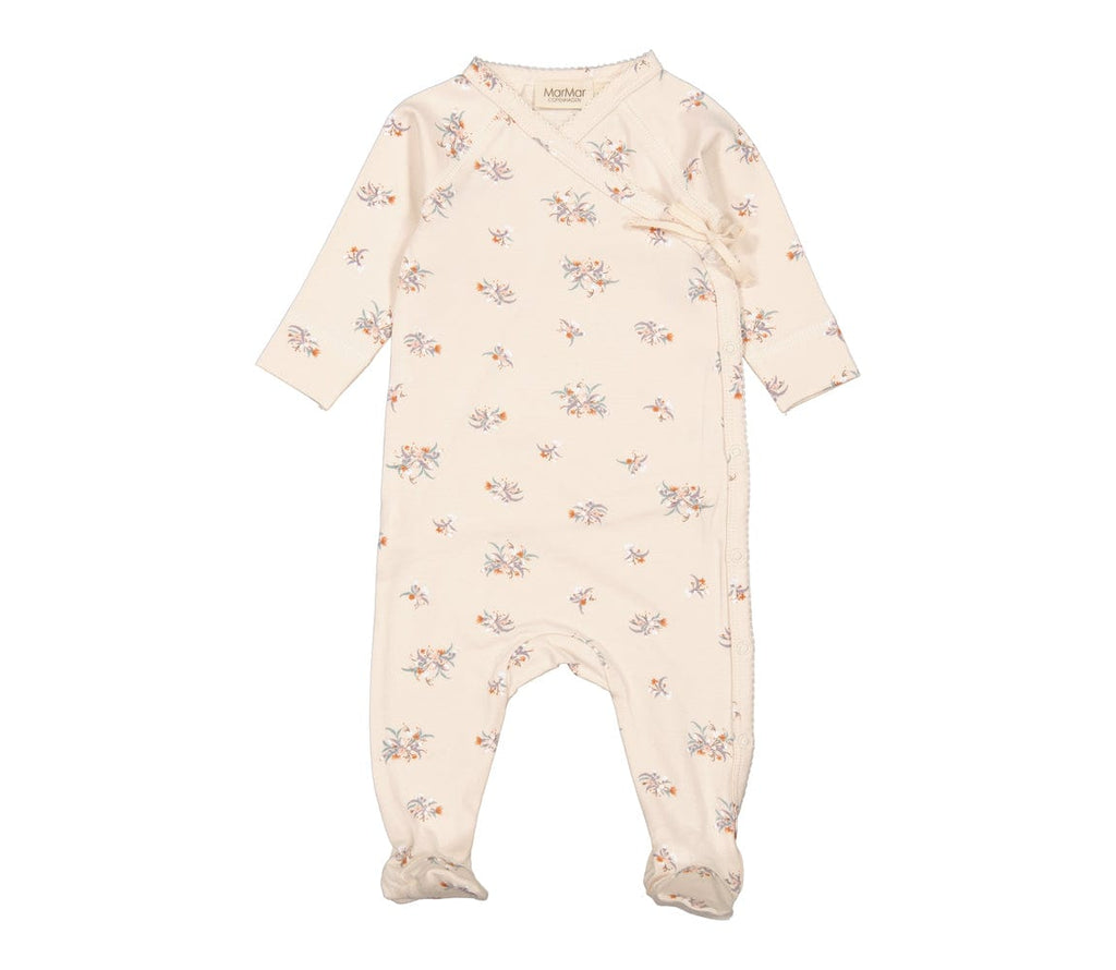 MarMar Copenhagen Footie Jellybeanzkids Marmar Rubetta Footie w/ Beanie- Autumn Bloom