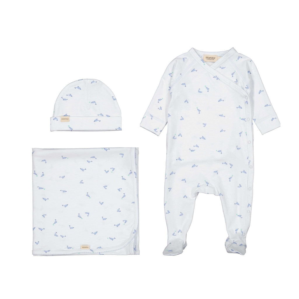 MarMar Copenhagen jacket Jellybeanzkids Marmar Modal Rubello Layette Set- Dolphin