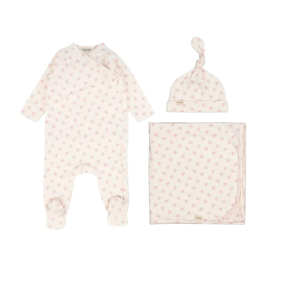 MarMar Copenhagen jacket Jellybeanzkids Marmar Rubetta Layette Set-  Little Bouquet