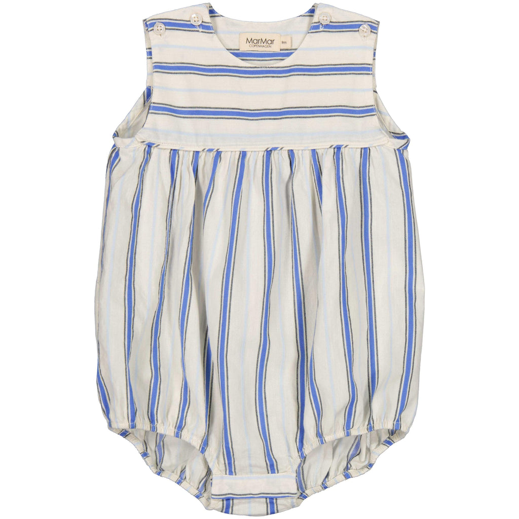 MarMar Copenhagen Set Jellybeanzkids Marmar Chambray Striped Romper